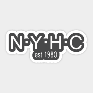 nyhc Sticker